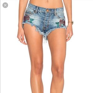 One Teaspoon embroidered Rollers